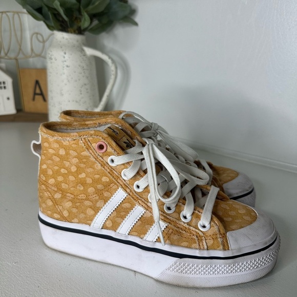 Adidas x Disney Bambi Nizza Sneakers Limited Edition Platform Mid Size 7.5 - Picture 5 of 10